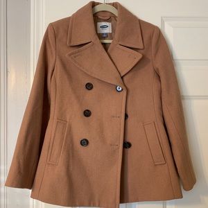 Brown Wool Peacoat